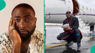 Davido: "I’ll be a vulcaniser in my next life," OBO hints at acquiring 3rd jet as he taunts trolls