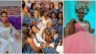 I had the best bridal shower: Mo Bimpe thanks Nollywood actresses as they storm her event in blue outfits