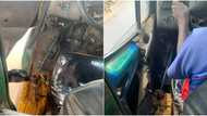 Wetin you no go see for Lagos? Danfo using keg as fuel tank causes stir on social media, many react