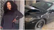 Didi Ekanem recounts abandoning her car at police station after hitting road user, thanks God for his life