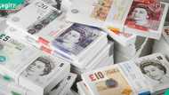 British pound selling rate falls as CBN releases new exchange rates
