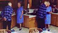 Old man walks up to wife of 64-years on Lover's Day, asks her to be his Val, she says yes in adorable video