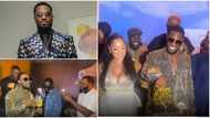 Wande Coal, Skiibii, Ice Price, others storm D'banj's 42nd birthday party, he vibes to 'Emilokan' song