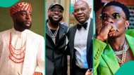 "Wizkid is hurt": Drama trails Star Boy and Davido's feud as fans involve billionaire Tony Elumelu