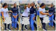 Lady hires young house help, plays with her like sister, they dance and shake waist in video