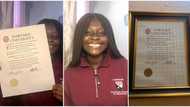 "I'm visiting the house to touch it": Nigerians celebrate lady as she bags Harvard degree against all odds
