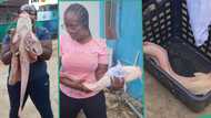 "I will give you N2 million": Nigerian fish farmer discovers special albino catfish, keeps it as pet