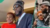 Burna Boy's mum sweetly pens heartfelt note on his b'day: "Happiest celebration to a living legend