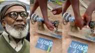 "I will pay you N6.9 million": Business man looks for olden days sewing machine to buy, video goes viral