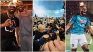 Peter Okoye reacts as Victor Osimhen’s Napoli win Serie A title after 33 years, celebration video stuns many