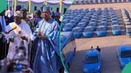 Tinubu commissions 3,620 electric vehicles, other major projects in Borno