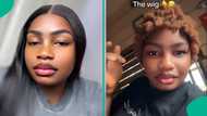 Nigerian lady who visited her mother-in-law returns with gift of funny wig, video trends online