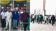 Photos emerge as Adeboye leads prayer walk to begin RCCG’s 70th Annual Convention