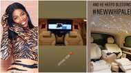 Tiwa Savage teases her fans with photo and video of newly acquired customized state-of-the-art car
