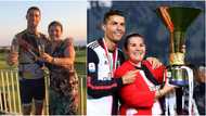 Just in: Cristiano Ronaldo celebrates his adorable mother as she clocks 66 (see what he did)