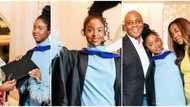 Ex-senate president Bukola Saraki, wife attend daughter's graduation in London, share adorable family photos