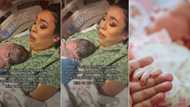"It's hard": Surrogate mum in tears as baby's family arrives to take their newborn, video stirs emotions