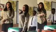 "Expose secret": Male and female teachers have fun & make curious moves in class after students go on break
