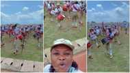 Ogun State NYSC camp band takes internet by storm with rhythmic beats, stunning moves