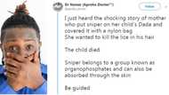 Be careful what you put on skin - Man warns after child reportedly dies for putting sniper on hair