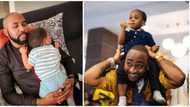 Father's Day: Davido, Banky W, 4 other male celebs who were lovingly celebrated by their partners