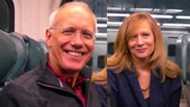 Couple who met on a train on Christmas day recount marital experience 10 years after