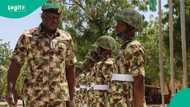Details about military salary by ranks allegedly emerges from Nigerian wearing soldier uniform