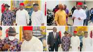 Presidency 2023: APC presidential hopeful meets former Senate president, others