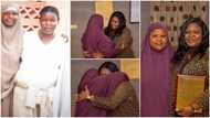 Moment Christian woman reunited with her kind Muslim roommate who fed her during their NYSC years ago