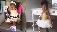 Meet black girl with 1 leg who became an excellent runner at age 2