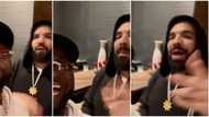 E choke: Davido hangs out with Canadian rapper Drake in new video