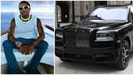 The Starboy way: Wizkid splashes over N600m on new 2022 Rolls Royce Cullinan Black Badge