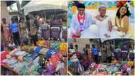 "Respect him": Young man buys "everything" on bride price list, clip shows clothes, tubers of yam