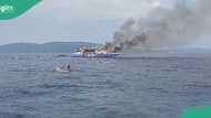 Casualties recorded as Indonesian ship carrying over 560 passengers catches fire mid-water