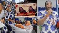 Shan George shares photos, video as she gives mum befitting burial, colleagues show up to offer support