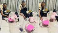 Man removes chair suddenly to prank baby, kid lands on the floor, TikTok video goes viral