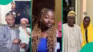 18-year-old lady shares photos of her father who is 93, says he had her at 75