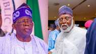 President Tinubu in crucial closed-door meeting with former head of state in Aso Rock, video emerge