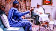 Yanzun-nan: Buhari ya karbi bakuncin Sanwo-Olu a Abuja (hotuna)