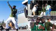 Ghanaian musician Camidoh performs at Afro Nation concert in Portugal with King Promise & Mayorkun