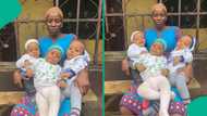 Port Harcourt man disappears after getting woman pregnant and she gives birth to triplets