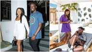 Mr Eazi steps out on the streets of Mykonos with stunning lover Temi Otedola (photo)