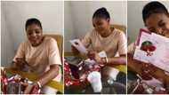Valentine: Singer Oritsefemi’s daughter pampers step mum Nabila Fash