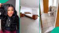 Lady who claims her room is biggest in UK flaunts it online, her video trends: "God gave me this"