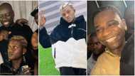 Speed Darlington don see him junior brother: Reactions as video of Portable chilling with Obi Cubana emerges