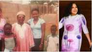 Beautiful from start, same face: Reactions as Toyin Abraham shares epic throwback family photo with late dad