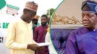 BREAKING: Protest hits EFCC HQ over probe of alleged N70bn fraud levelled against Tinubu's minister