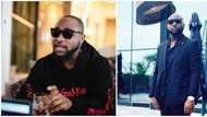 Davido has anger issues, Nigerians react as singer is accused of beating up a bouncer