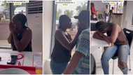 "So beautiful": Video shows lady's dramatic reaction as boyfriend makes surprise return from UK