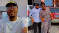 "Daddy Falana, Debo is my friend": Actor Lege reacts as Mr Macaroni sues him for N50m, shares video